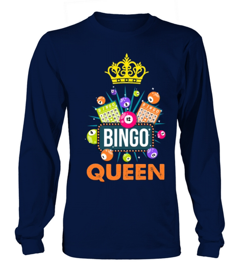 Cute Bingo Funny Quote Designs For Women Mom Bingo Long sleeved Unisex