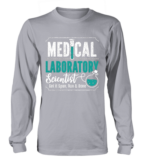 Medical Laboratory Scientist Laboratory Technician Long sleeved Unisex