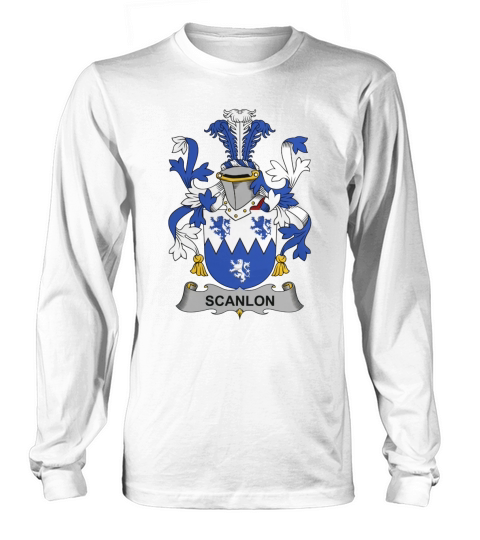 Scanlon Family Crest Irish Family Crests II Long sleeved Unisex