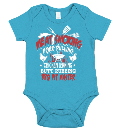 BBQ PIT MASTER - Shirt Short Sleeve Baby One-Piece