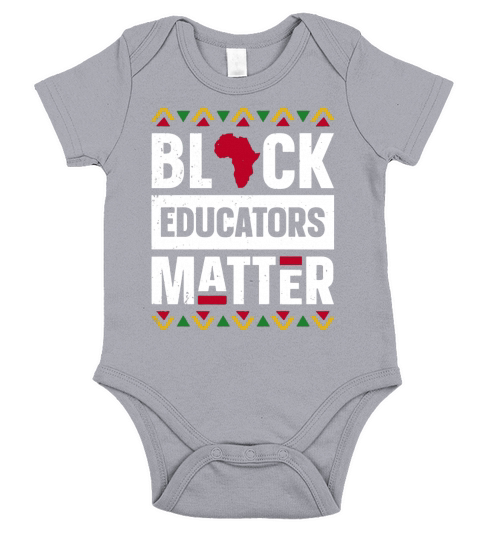 Black Educators Matter Black History Month Africa Teacher - Coffee Mug (colored) Short Sleeve Baby One-Piece