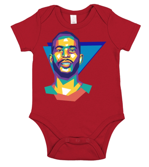 chris paul wpap limit color Short Sleeve Baby One-Piece