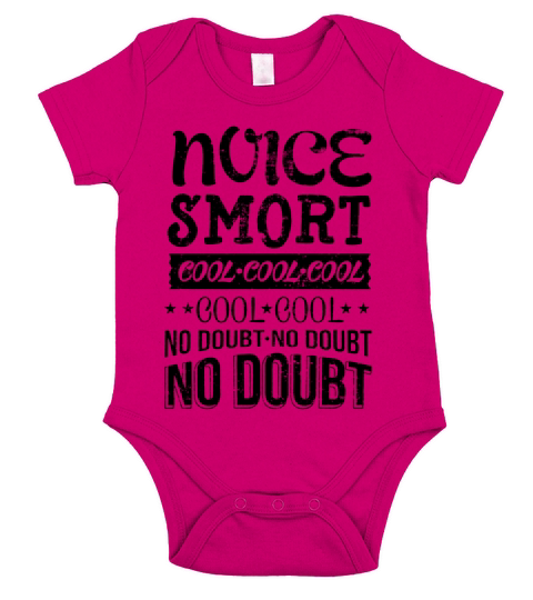 Cool No Dbt No Dot logo Short Sleeve Baby One-Piece