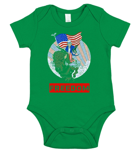 Demolition Ranch Freedom Short Sleeve Baby One-Piece