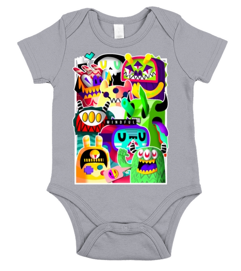 Doodle FUN TIME CREW 333 Short Sleeve Baby One-Piece