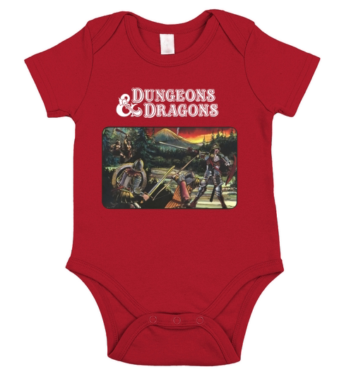 Dungeons and Dragons Horror on the Hill Short Sleeve Baby One-Piece