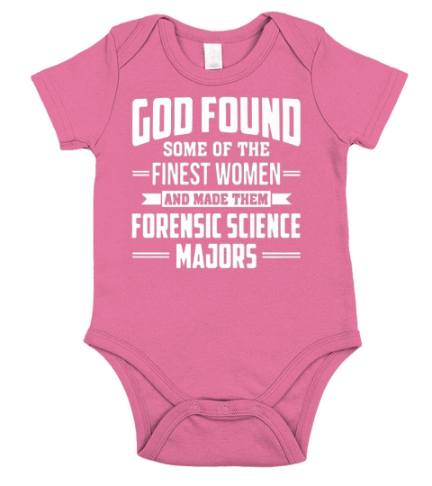 Forensic Science Major - Limited Edition Short Sleeve Baby One-Piece