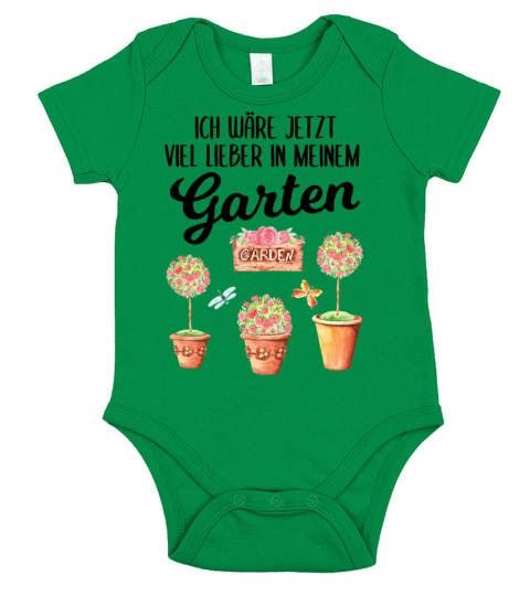 Garden Funny Quote Hobby Gardener Gift Idea Short Sleeve Baby One-Piece