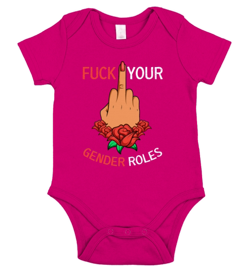 Gender Rules Antiracism Gift Short Sleeve Baby One-Piece