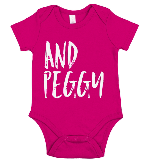 Hamilton And Peggy TShirt Short Sleeve Baby One-Piece