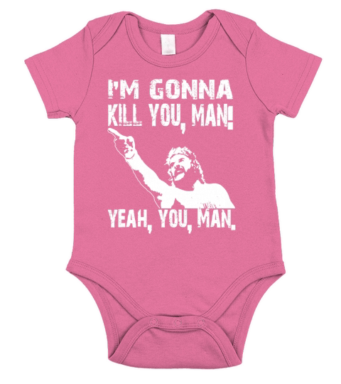 Im Gonna kill you - bloodsport Short Sleeve Baby One-Piece