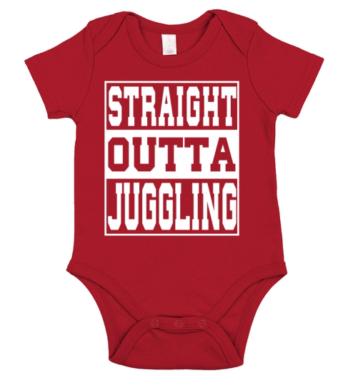 Juggling Saying Funny Short Sleeve Baby One-Piece