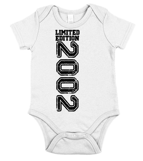 Limited Edition 2002 Short Sleeve Baby One-Piece