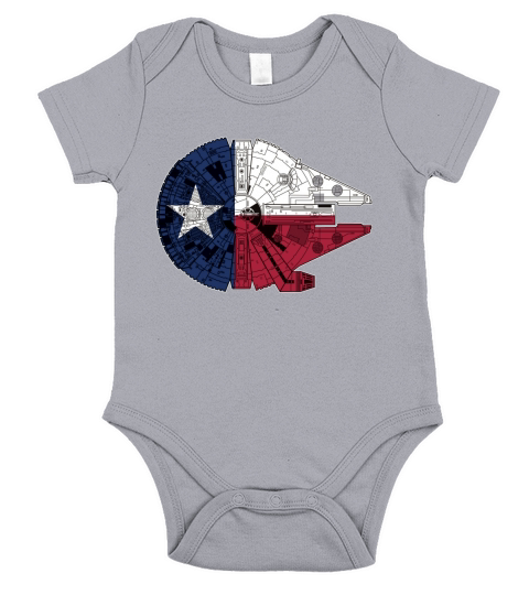 Millennium falcon shirt Short Sleeve Baby One-Piece