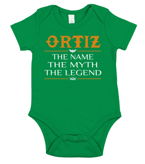 Ortiz Legend Name Ortiz  TeeForOrtiz Short Sleeve Baby One-Piece