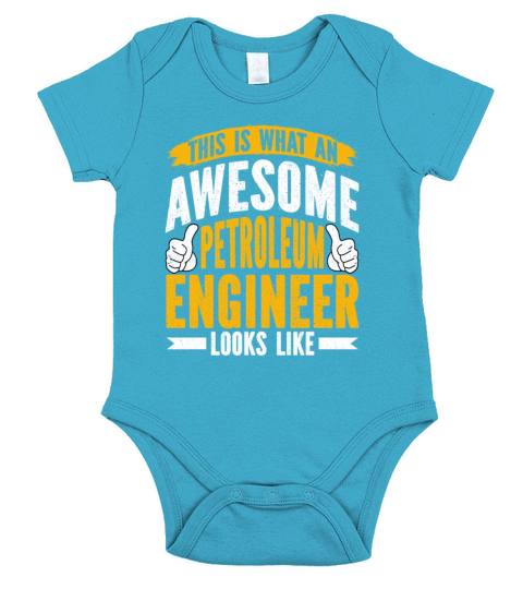 Petroleum Engineer Funny Petroleum Engineering Short Sleeve Baby One-Piece