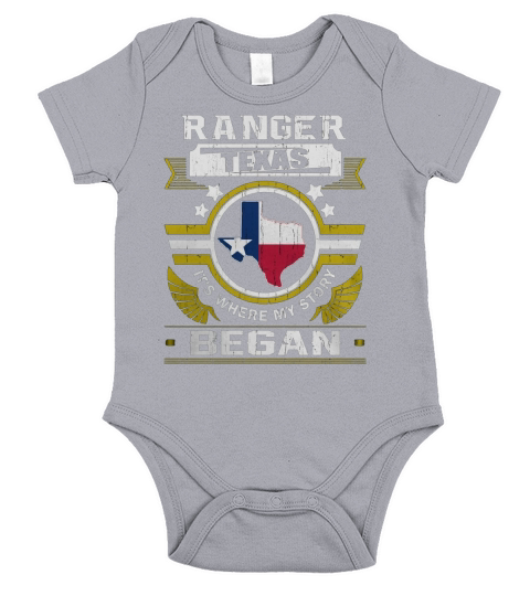 Ranger Texas Short Sleeve Baby One-Piece