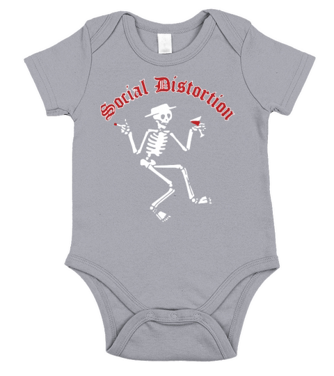 Social Distortion - Skelly Short Sleeve Baby One-Piece