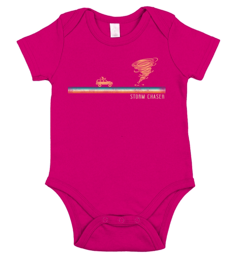 Storm Chaser Hurricane Meteorology Short Sleeve Baby One-Piece