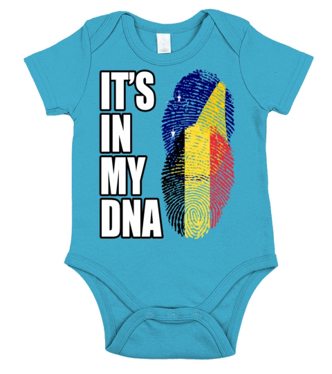 Tokelauan And Belgian Mix Heritage DNA Flag Short Sleeve Baby One-Piece