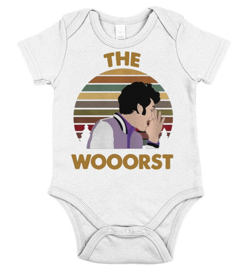 Vintage Parks Jean Ralphio the wooorst Short Sleeve Baby One-Piece