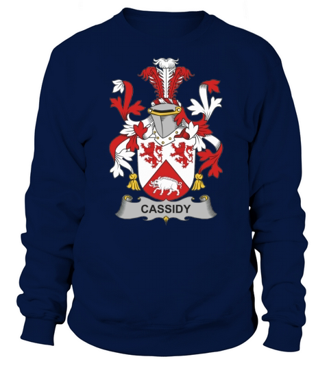 Cassidy Family Crest Irish Family Crests II Sweatshirt Unisex