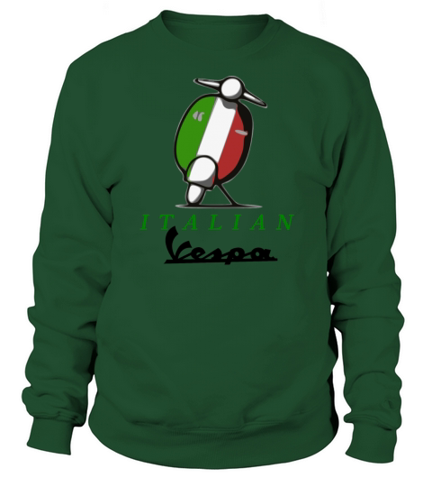 ITALIA VESPA SCOOTER T SHIRT Sweatshirt Unisex