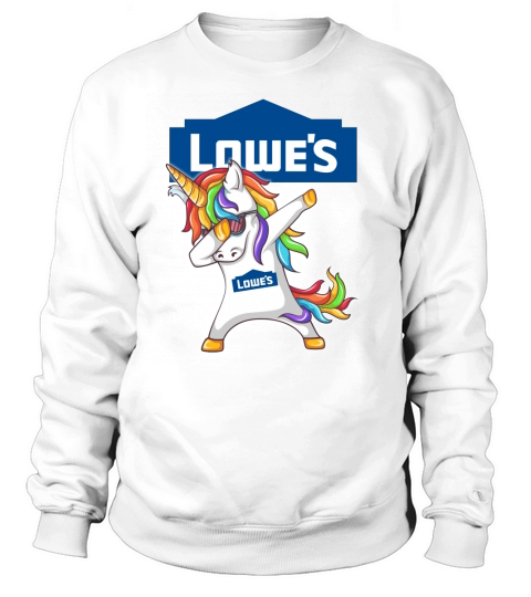 Lowes Unicorn Dabbing Sweatshirt Unisex