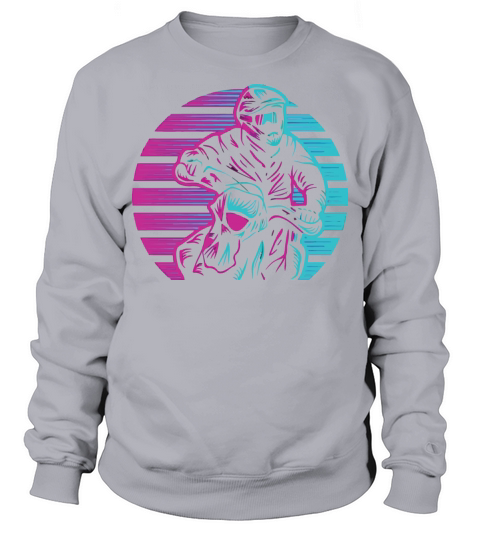 Motocross in Sunset Retro Vintage Funny Racer Sweatshirt Unisex