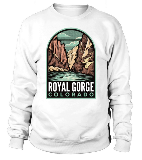 Royal Gorge Colorado Vintage Sweatshirt Unisex