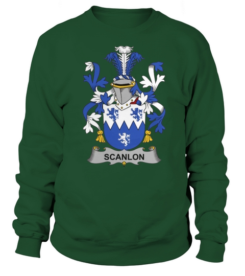 Scanlon Family Crest Irish Family Crests II Sweatshirt Unisex