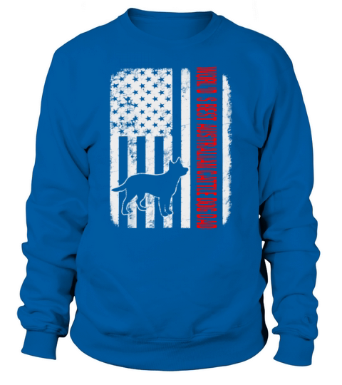 World’s Best Australian Cattle Dog Dad American Flag shirt Sweatshirt Unisex