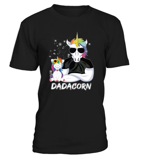 Dadacorn Muscle Unicorn Dad And Daughter shirt T-Shirt Unisex