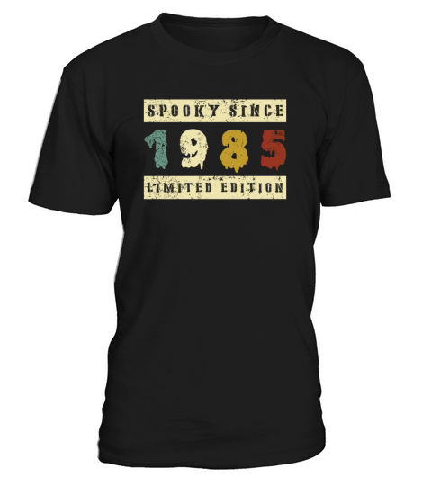 Halloween Spooky Since 1985 Retro Birth Year T-Shirt Unisex