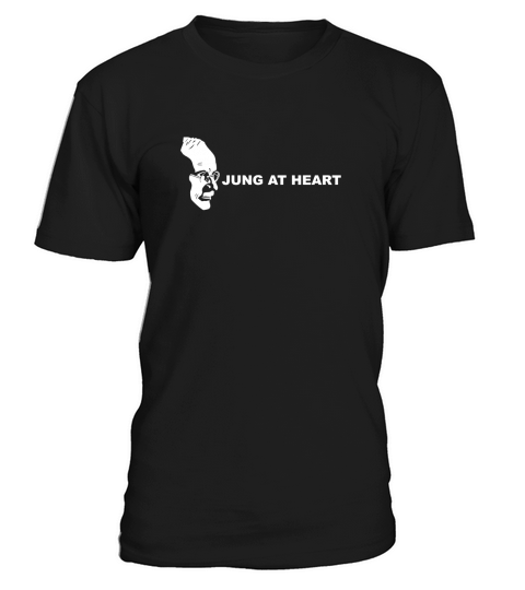 JUNG AT HEART CARL JUNG PSYCHIATRY C JUNG GEEKY T SHIRT NERDY T SHIRT T-Shirt Unisex