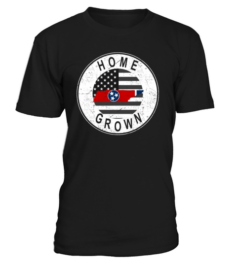 Land Map America US Flag Home Grown Tennessee T-Shirt Unisex