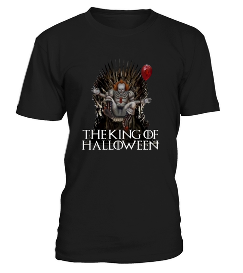 Pennywise The King Of Halloween Throne T-Shirt Unisex