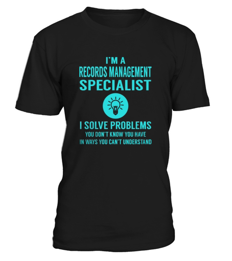 Records Management Specialist T-Shirt Unisex