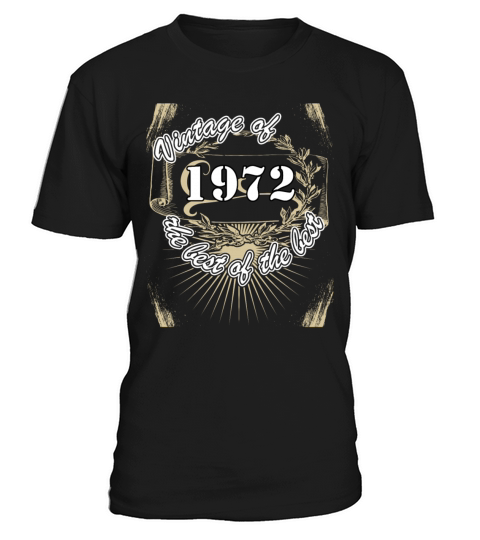 Vintage 1972 Birthday Saying Retro 50 Years T-Shirt Unisex