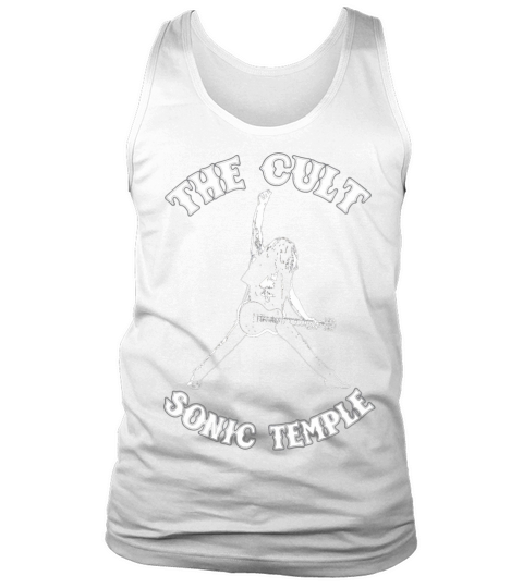 1989 The Cult Sonic Temple Tour Band Rock 80 Tank Top Unisex