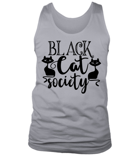 Black cat society Tank Top Unisex