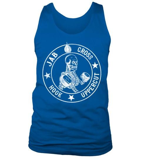 Boxing Vintage Jab Cross Hook Tank Top Unisex