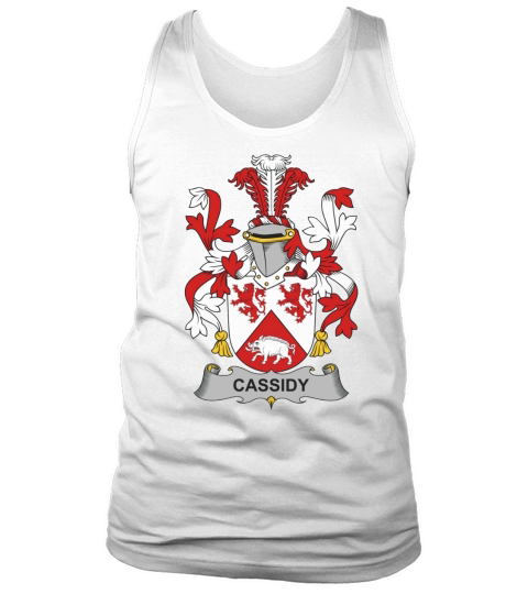 Cassidy Family Crest Irish Family Crests II Tank Top Unisex