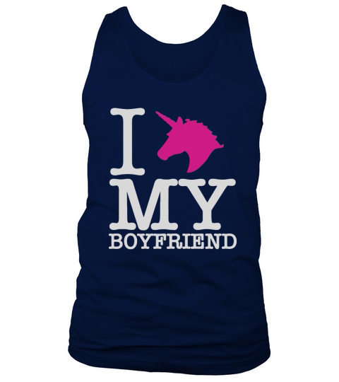 I Unicorn my boyfriend Tank Top Unisex