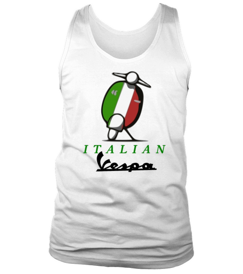 ITALIA VESPA SCOOTER T SHIRT Tank Top Unisex