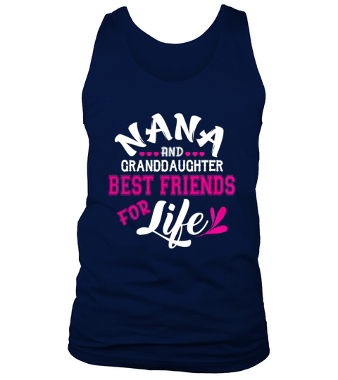 Nana And Granddaughter Best Friends T Shirt - Mens Premium T-Shirt Tank Top Unisex