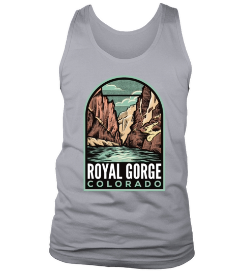 Royal Gorge Colorado Vintage Tank Top Unisex