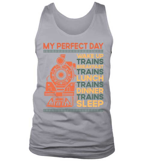 Steam Train Driver Trainspotting Tank Top Unisex