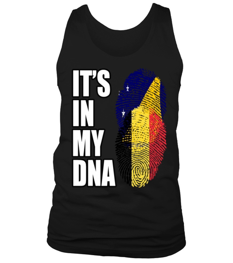 Tokelauan And Belgian Mix Heritage DNA Flag Tank Top Unisex