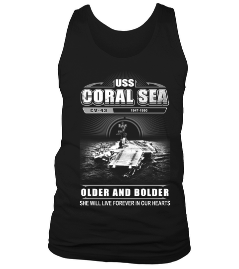 USS Coral Sea Tank Top Unisex